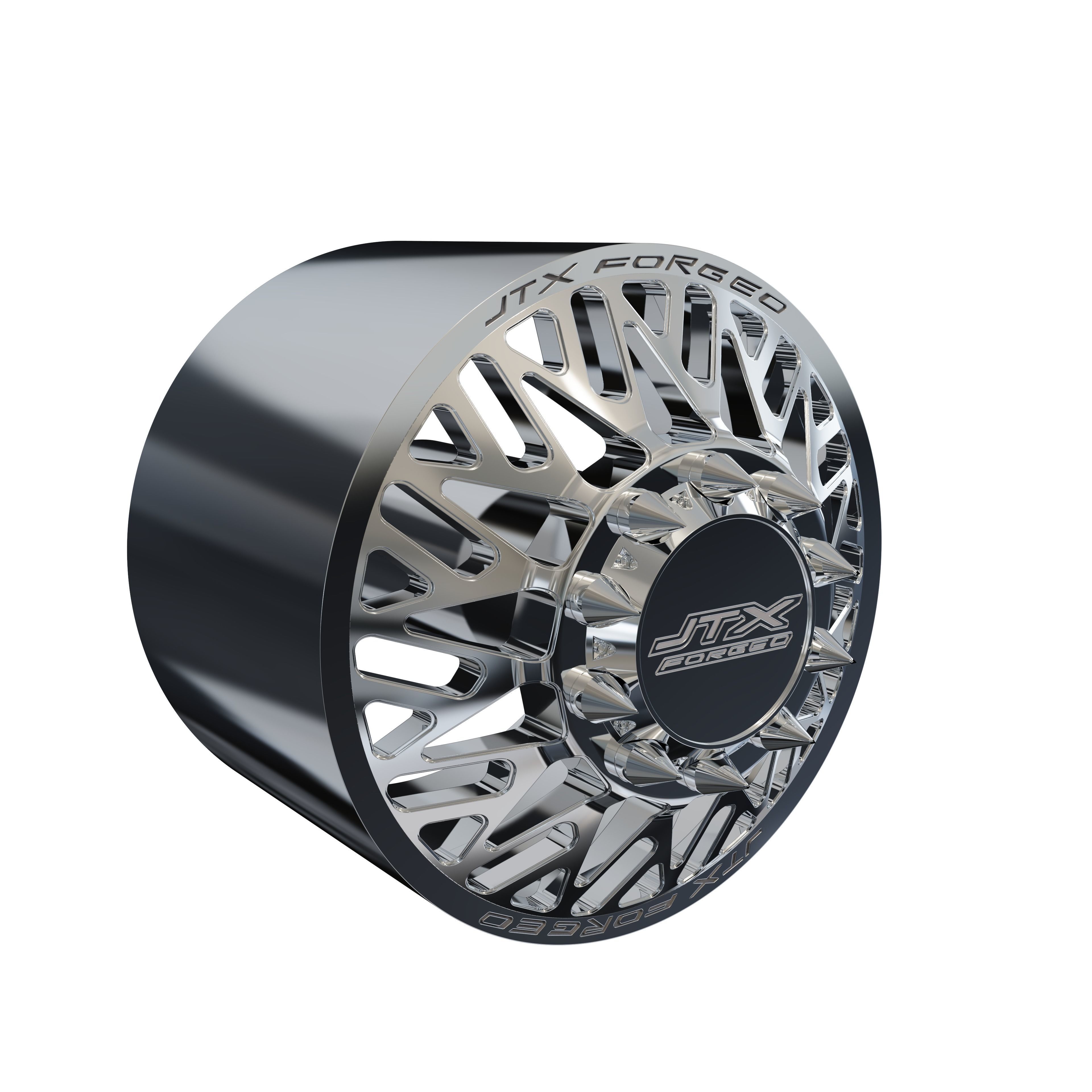JTX FRONT TRIAD DUALLY WHEEL 3D MODEL 3D print model_4