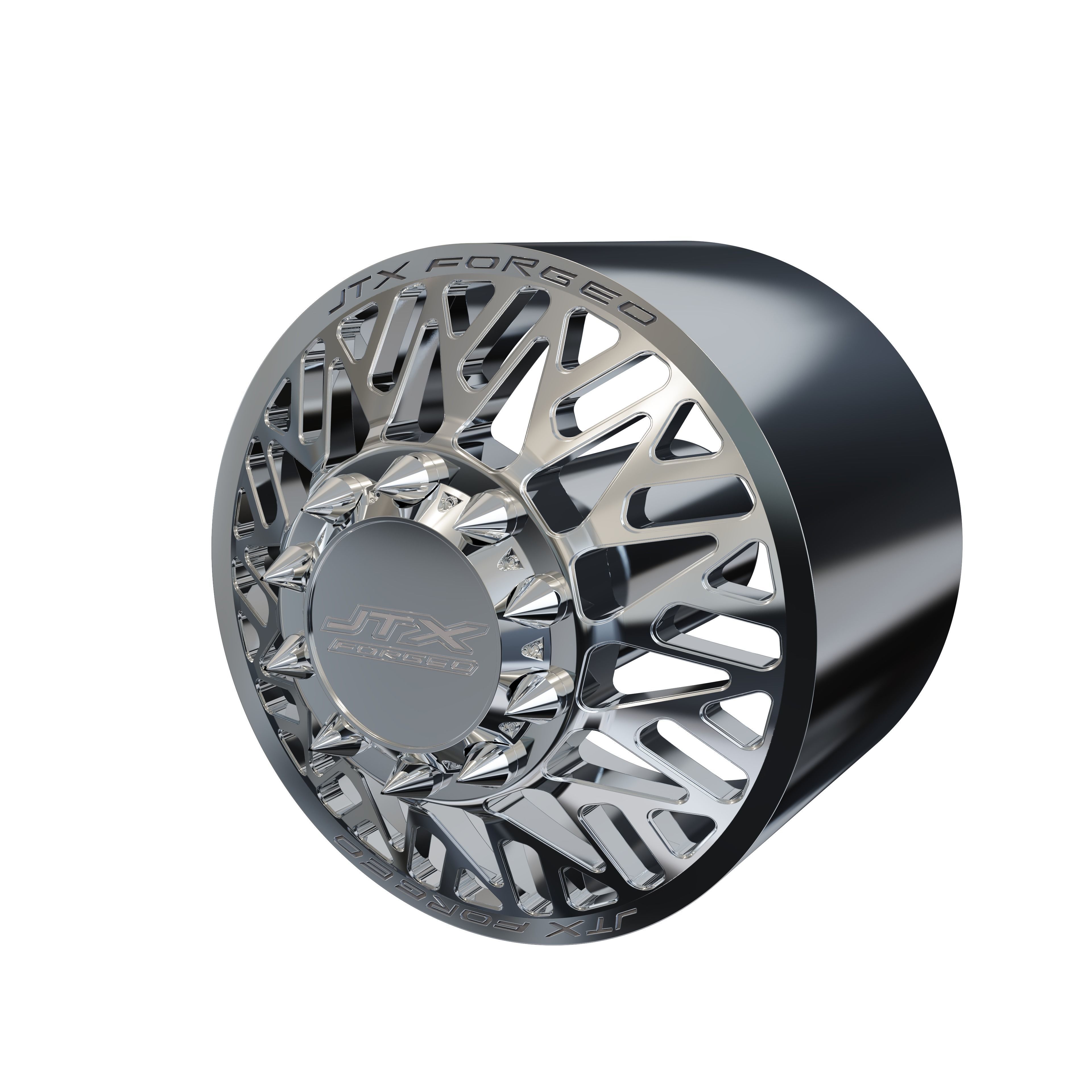 JTX FRONT TRIAD DUALLY WHEEL 3D MODEL 3D print model_5