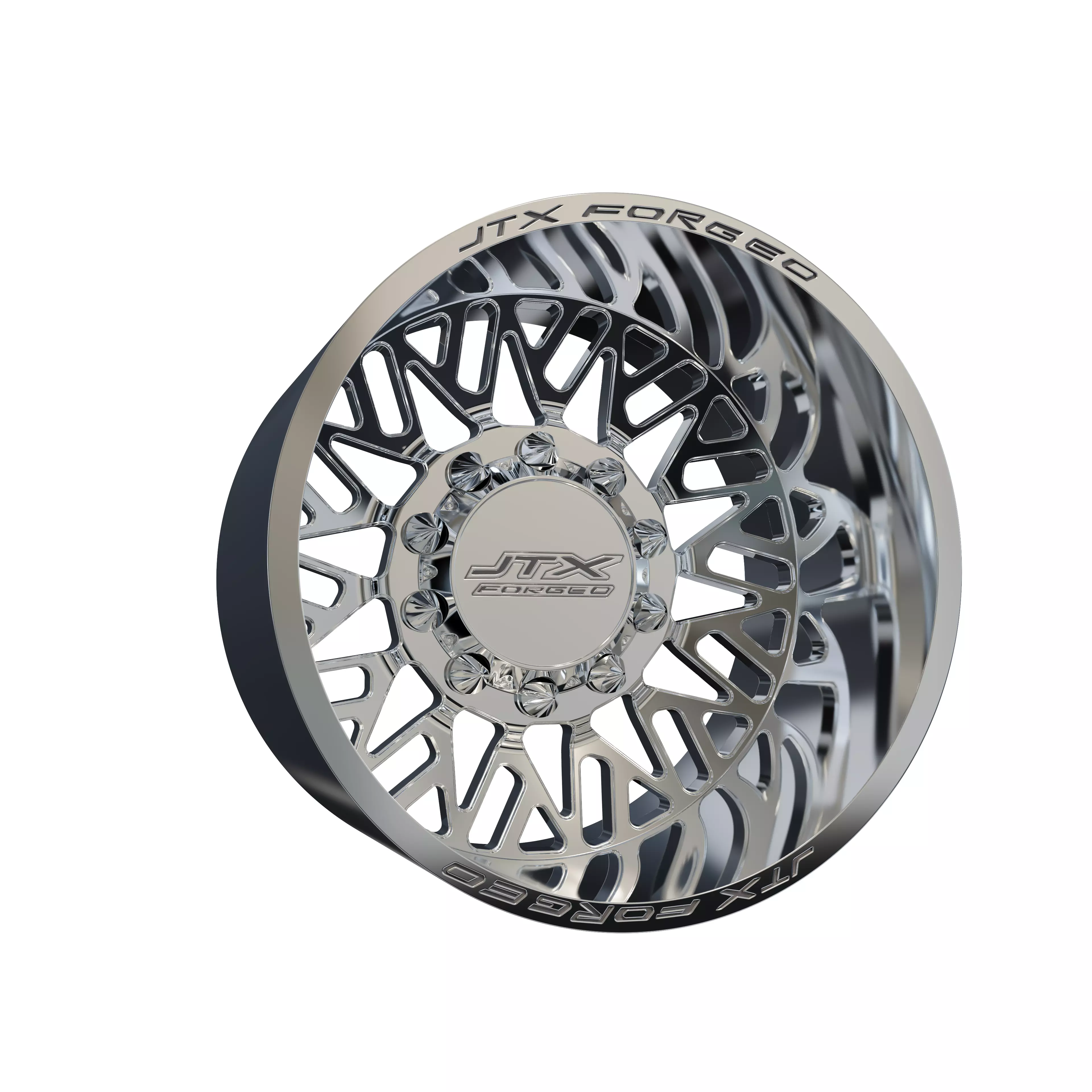 JTX REAR TRIAD DUALLY WHEEL 3D MODEL 3D print model_0