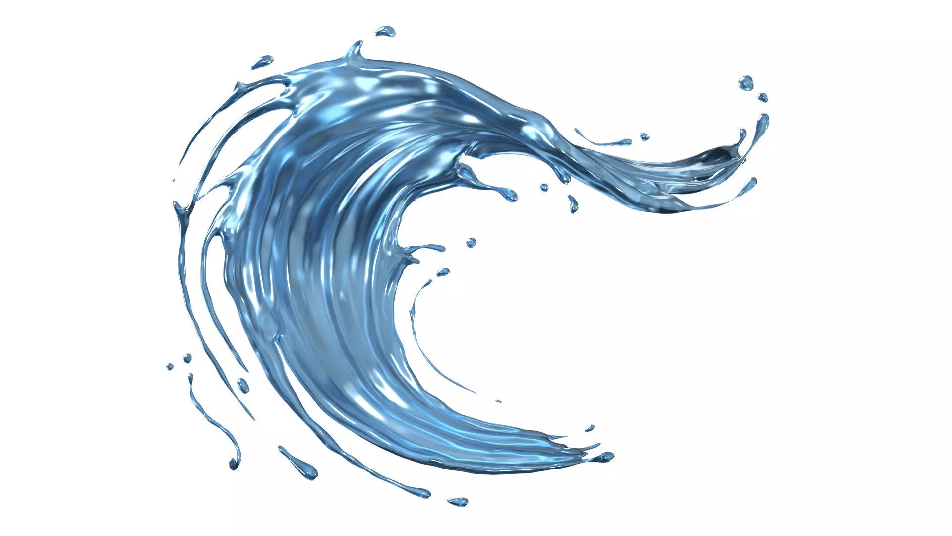 Water Splash 29 3D model