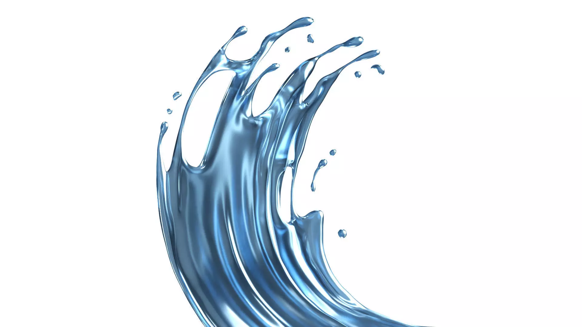 Water Splash 30 3D model