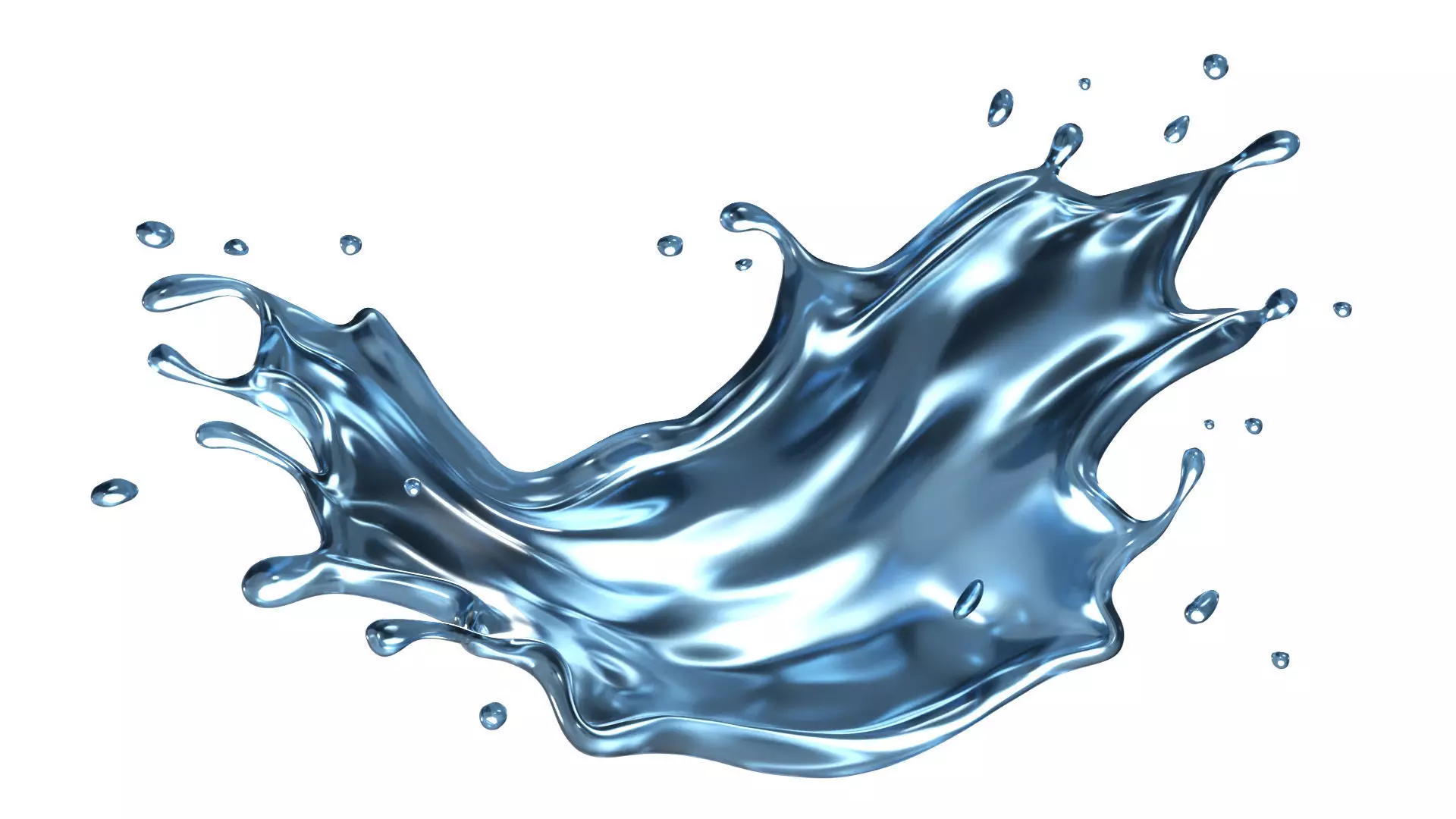 Water Splash 32 3D model