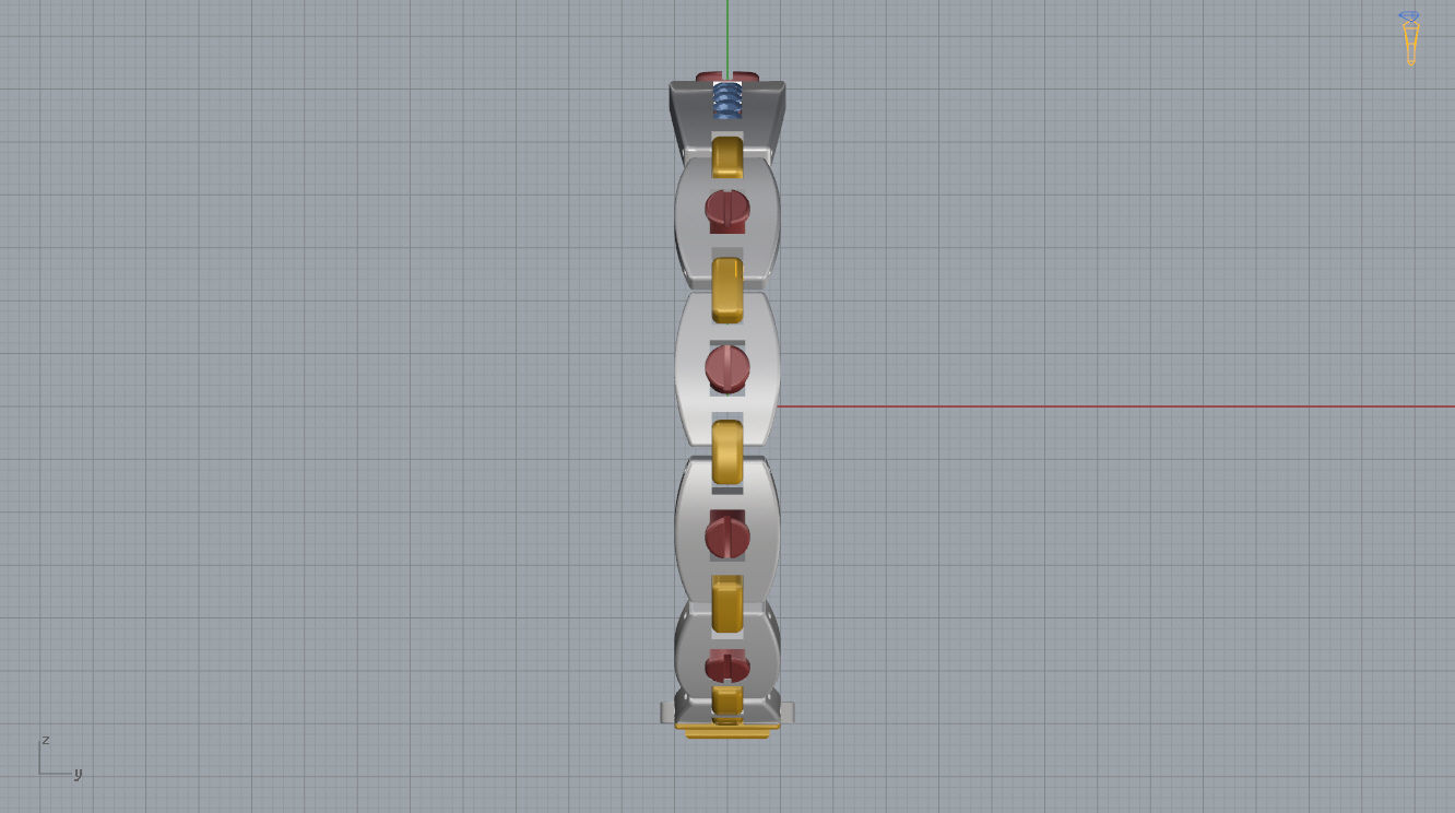 Bracelet 16 3D print model_11