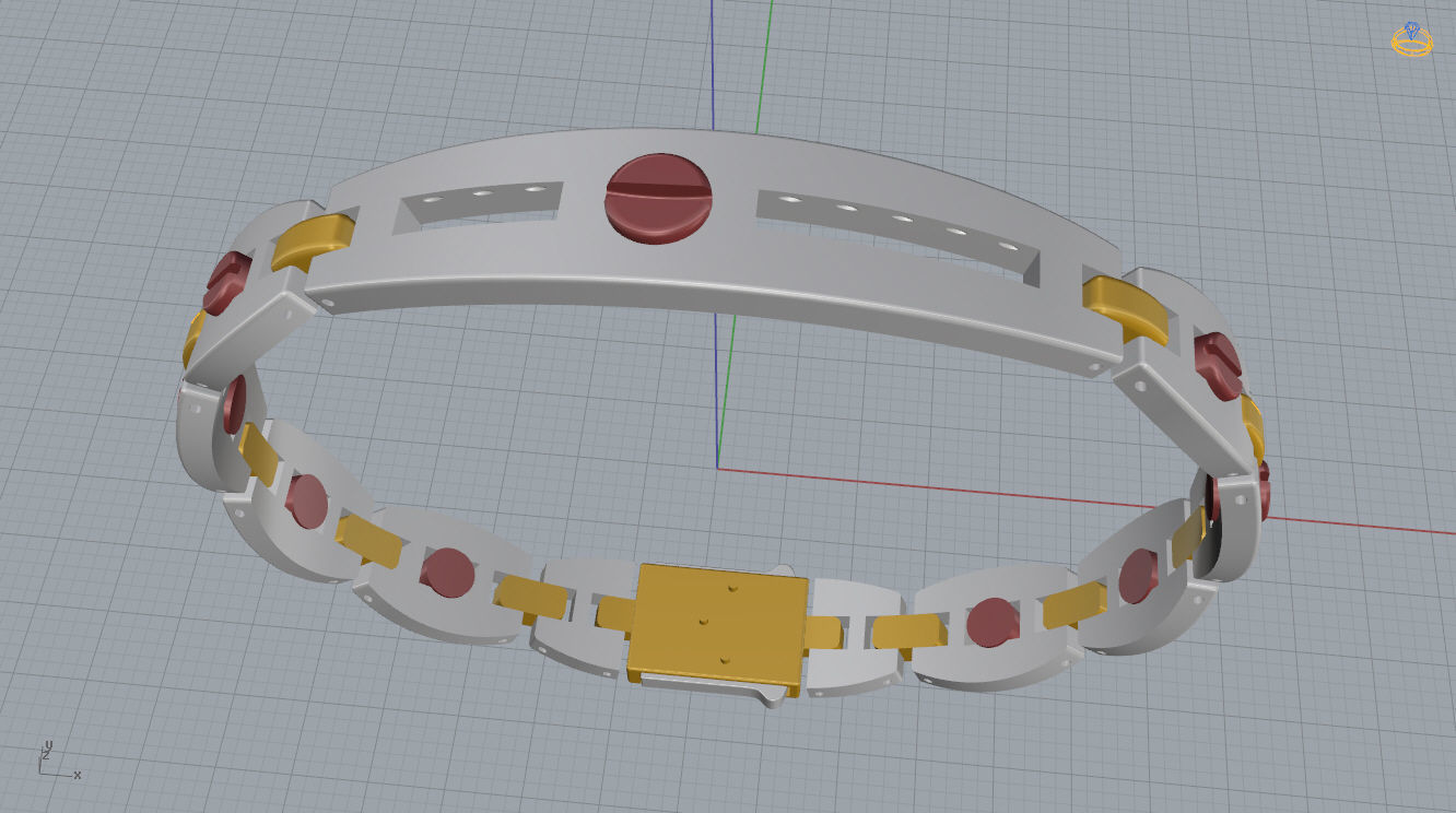 Bracelet 16 3D print model_16
