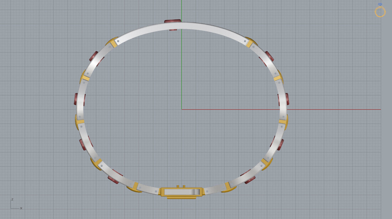 Bracelet 16 3D print model_10