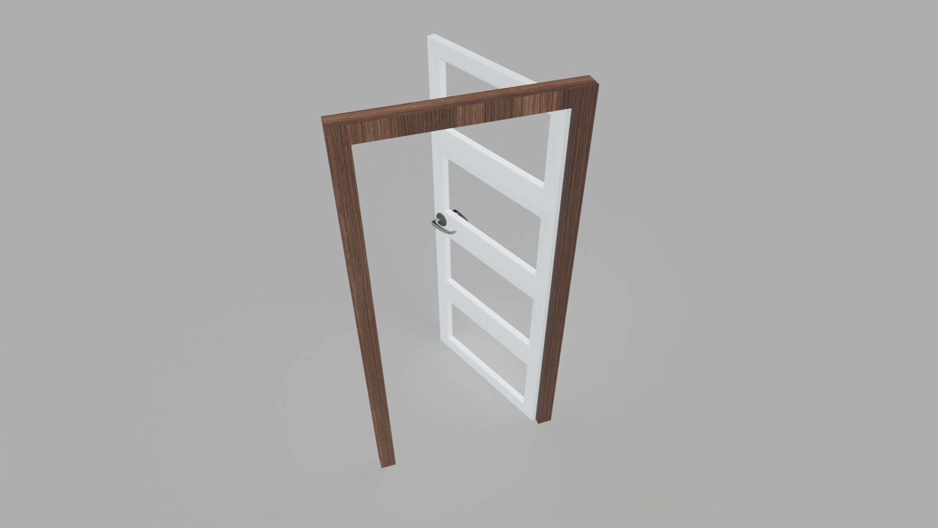 Doors Collection - 10 Doors Low-poly 3D model_30