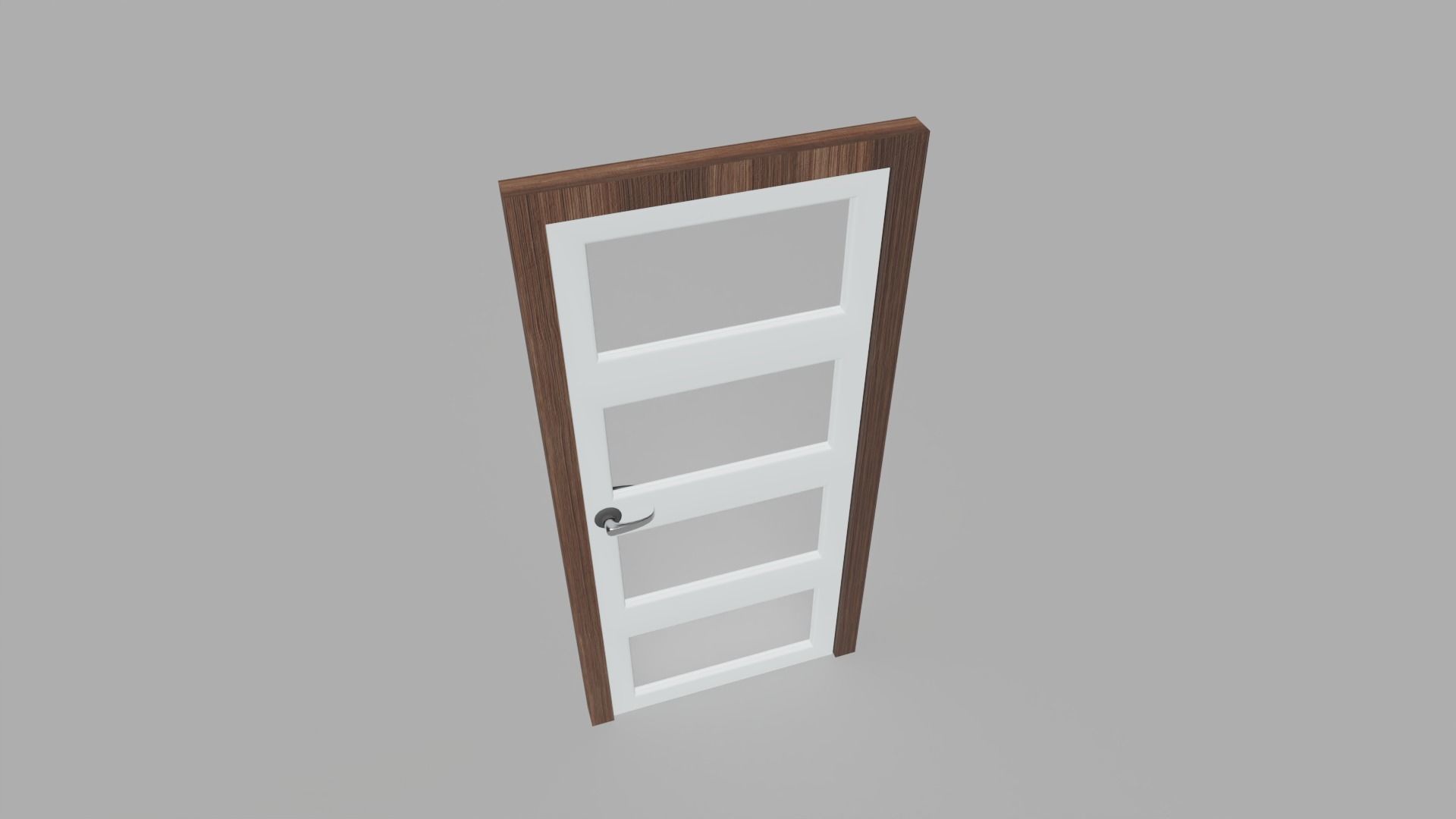 Doors Collection - 10 Doors Low-poly 3D model_29