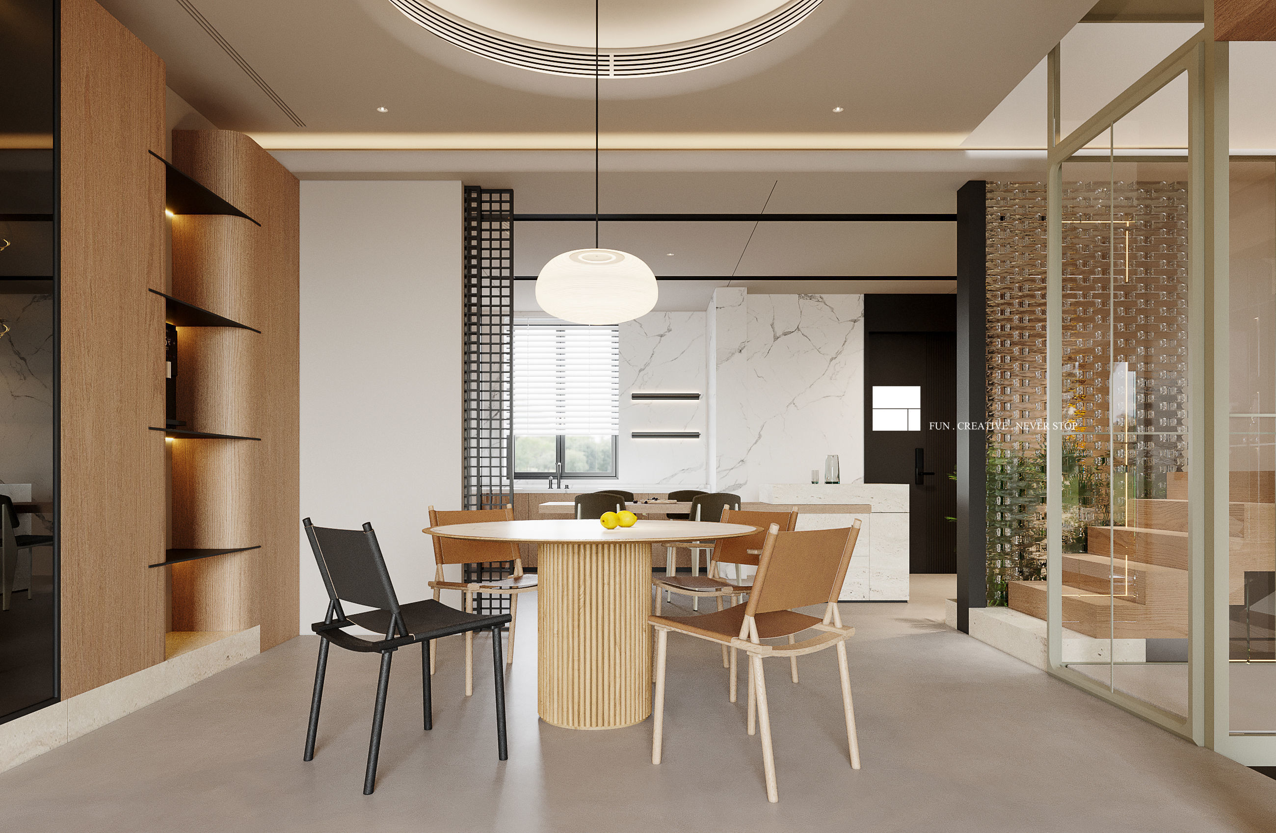 Modern Luxury Villa 3D Model and CAD Plans 3D model_16