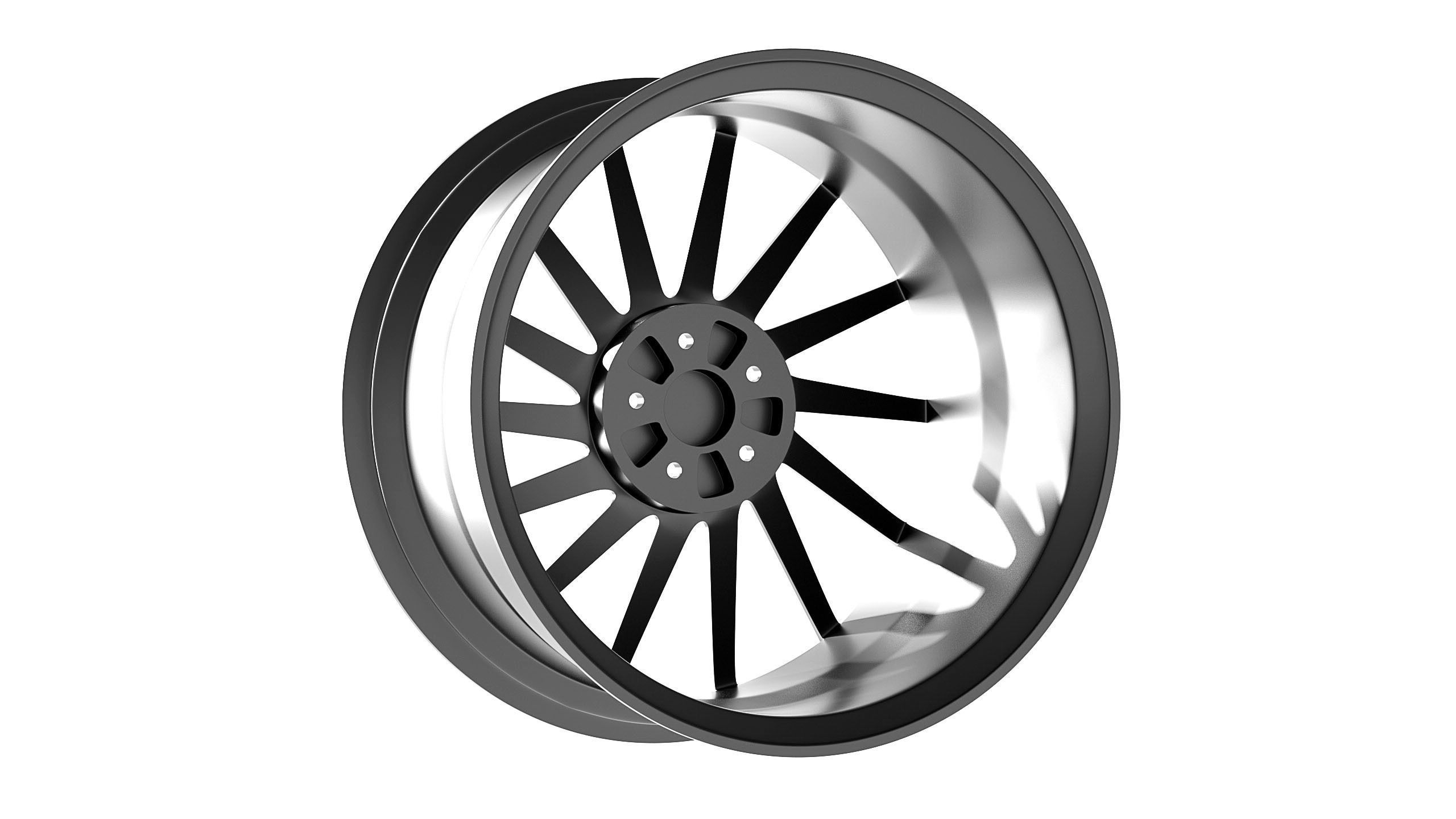 HRE RS309M Low-poly 3D model_4