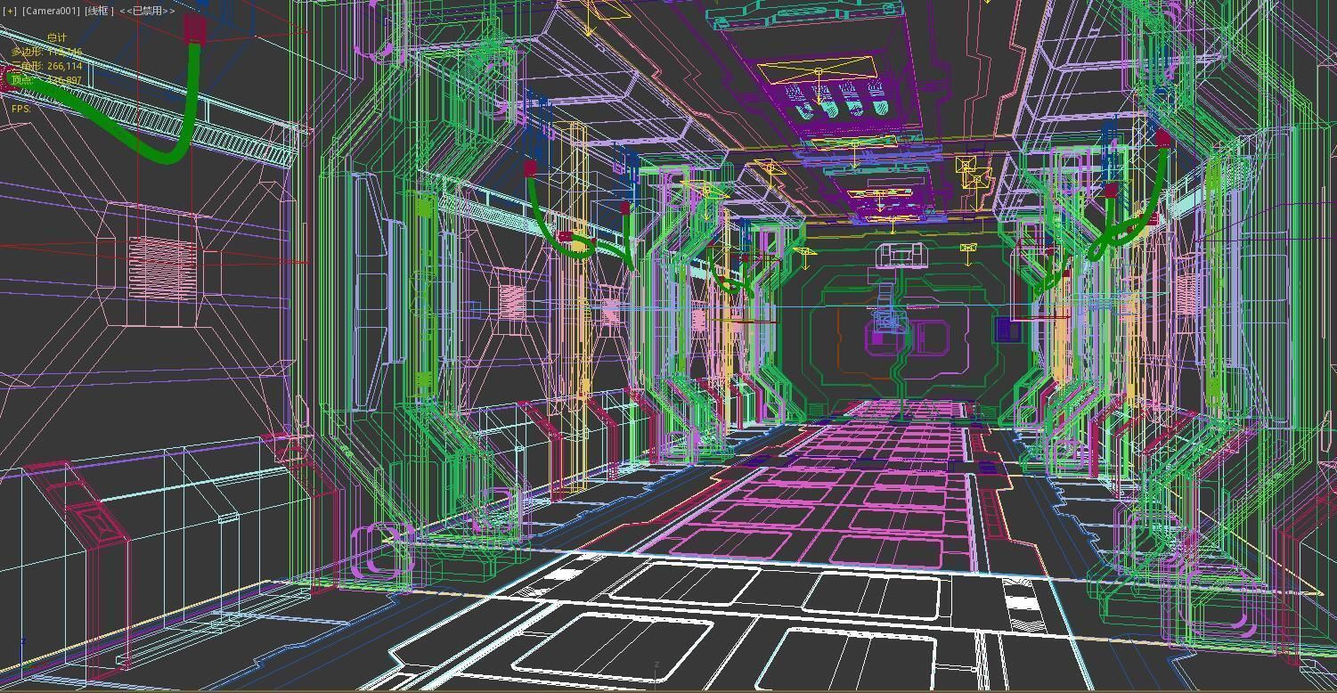 space station astronaut  shuttle 3D model_6