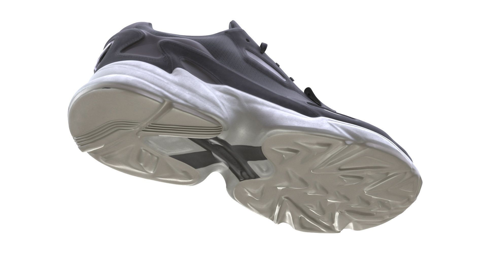 Sneakers Low-poly 3D model_9