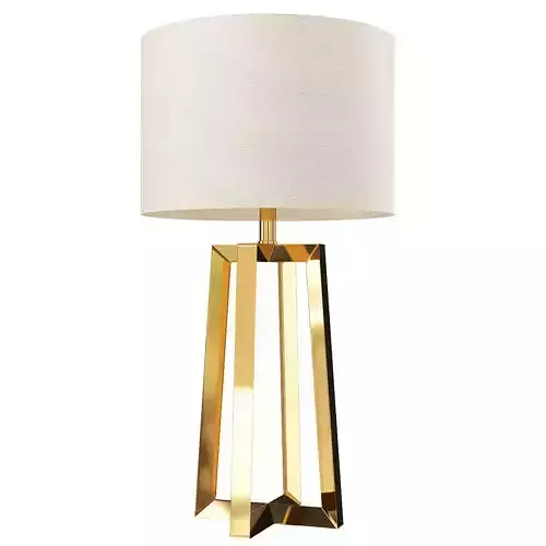 Helena Brass LED Rotary Socket Table Lamp