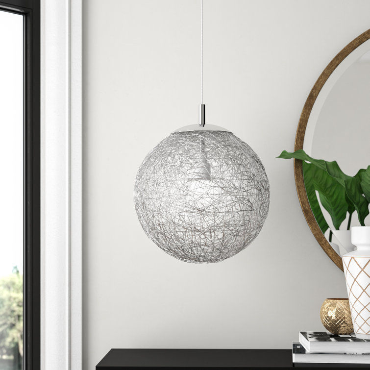 Keen Light Sphere Pendant 3D model_4
