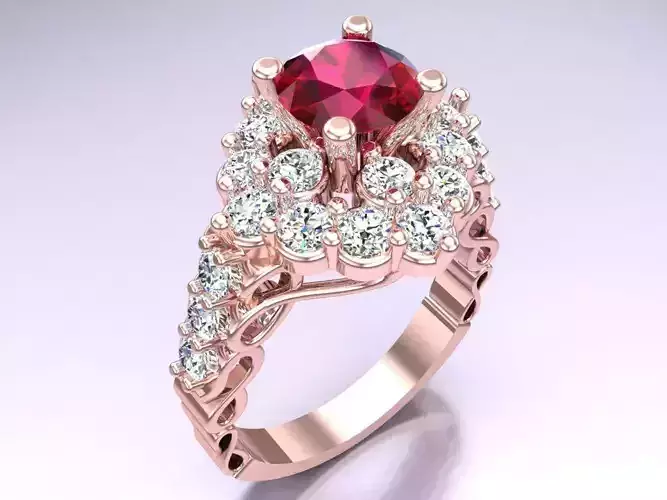 Diamond Ring - Womens Rings - N16848