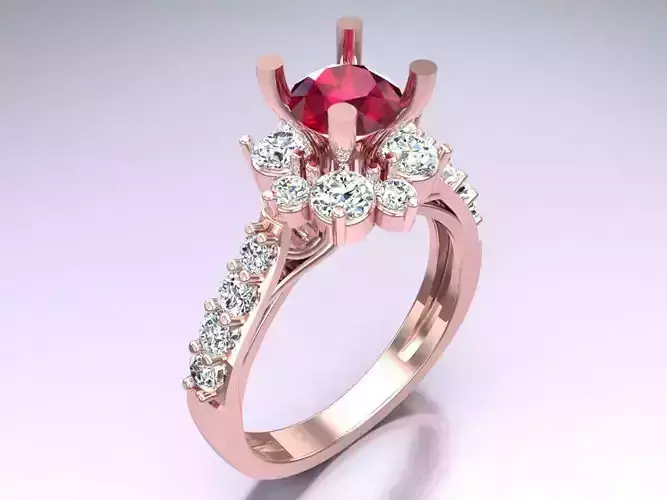 Diamond Ring - Womens Rings - N16858