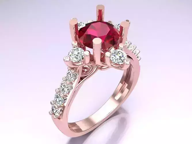 Diamond Ring - Womens Rings - N161053 V02