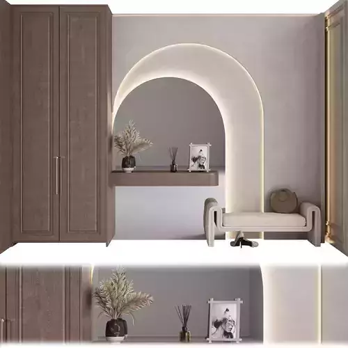 Composition in the hallway 