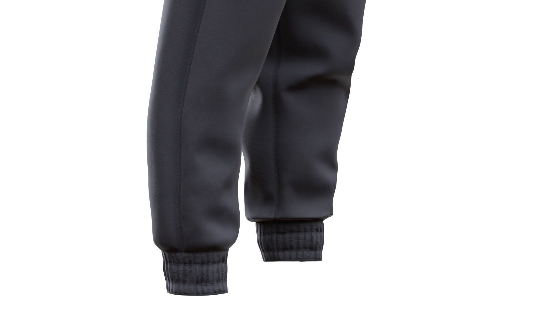 Pants Low-poly 3D model_12