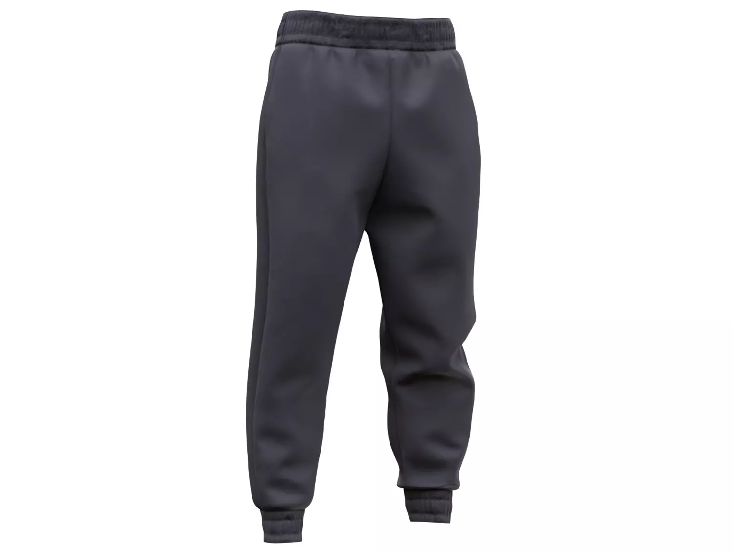 Pants Low-poly 3D model_0