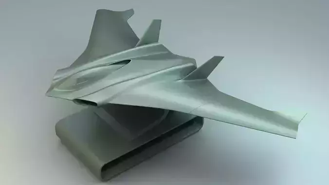 Bomber Model - Printable 3D print model