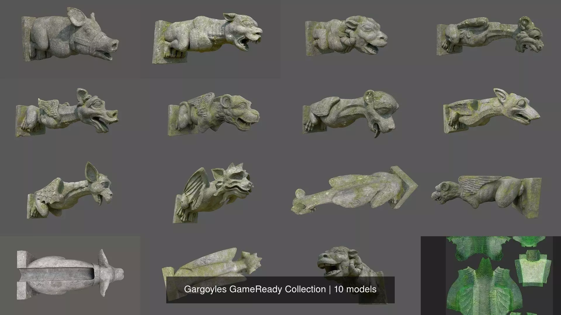 Gargoyles GameReady Collection _1