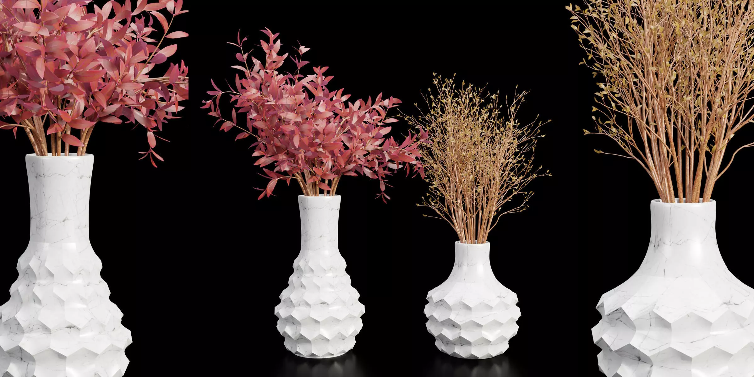 Decorative Plants vol 197-Blender 3D model