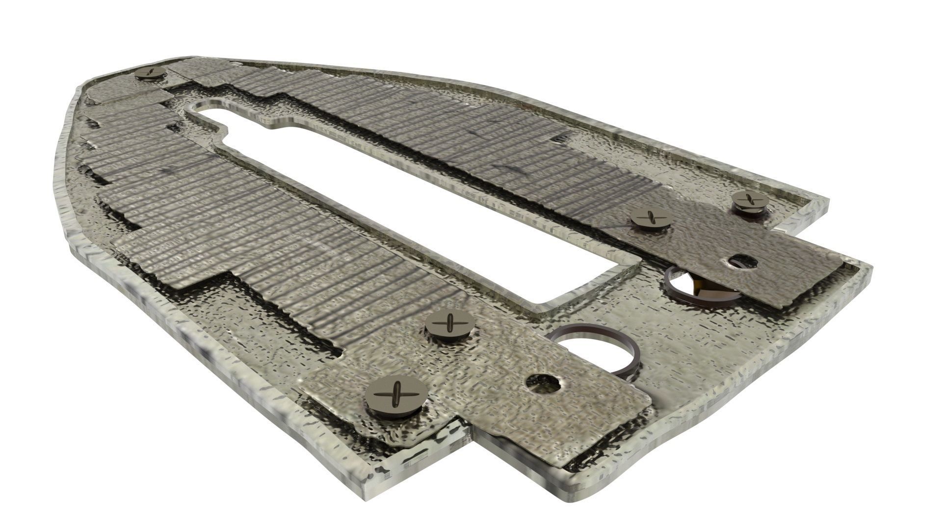 Electric Iron Heating Element 3D model CGTrader