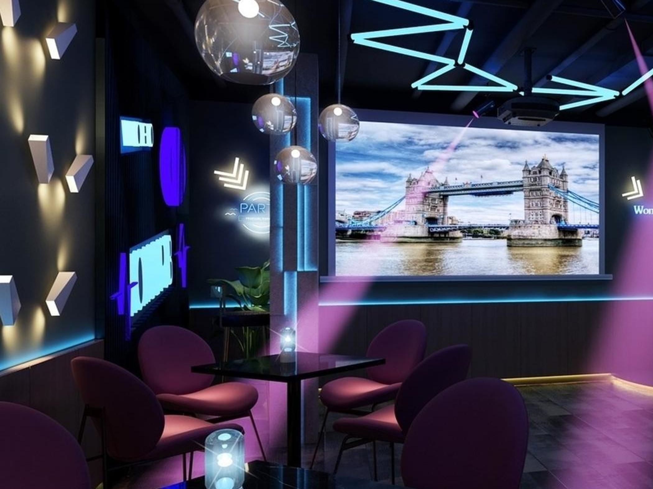 Leisure Modern bar Bar entertainment 3D model_1