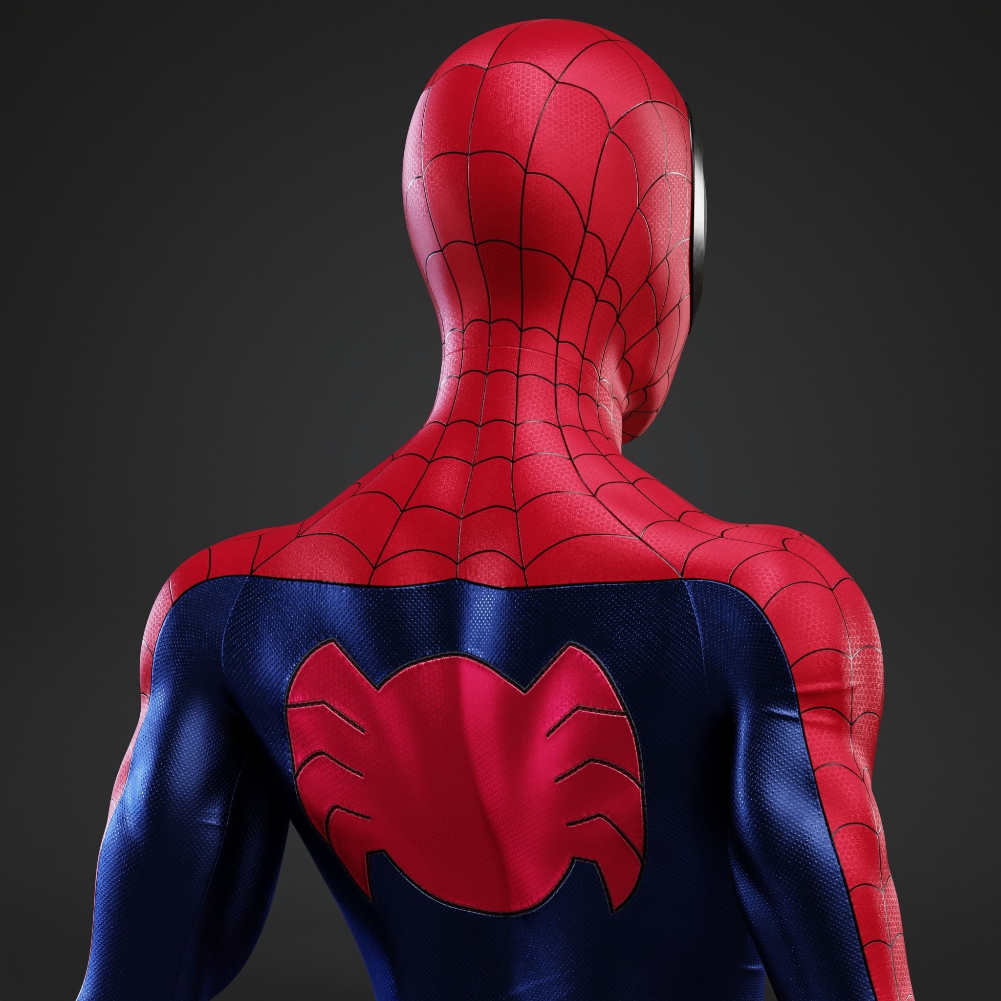 Hyperreal Ultimate Spider-Man Model Low-poly 3D model_3