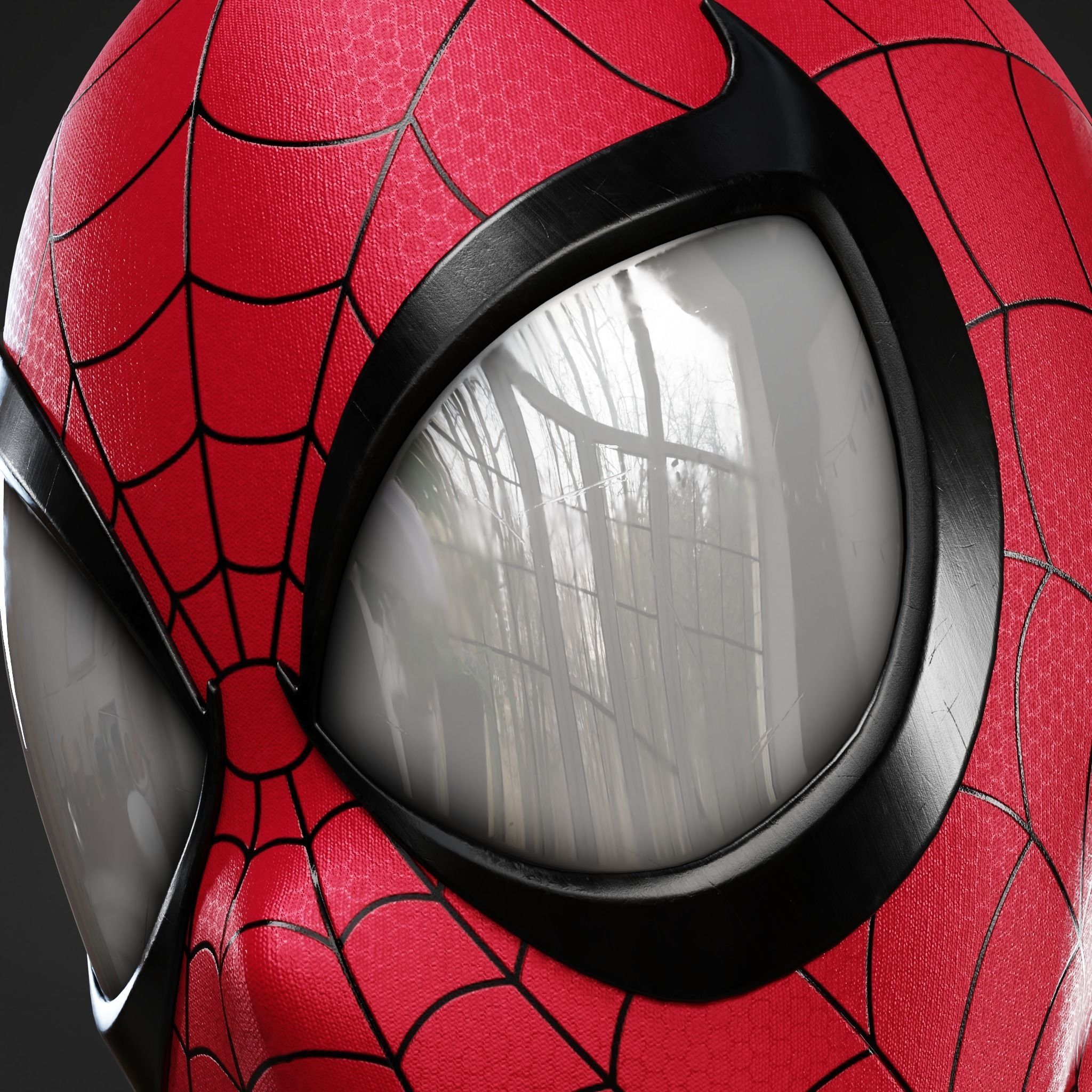 Hyperreal Ultimate Spider-Man Model Low-poly 3D model_5
