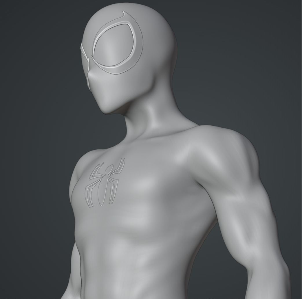 Hyperreal Ultimate Spider-Man Model Low-poly 3D model_8