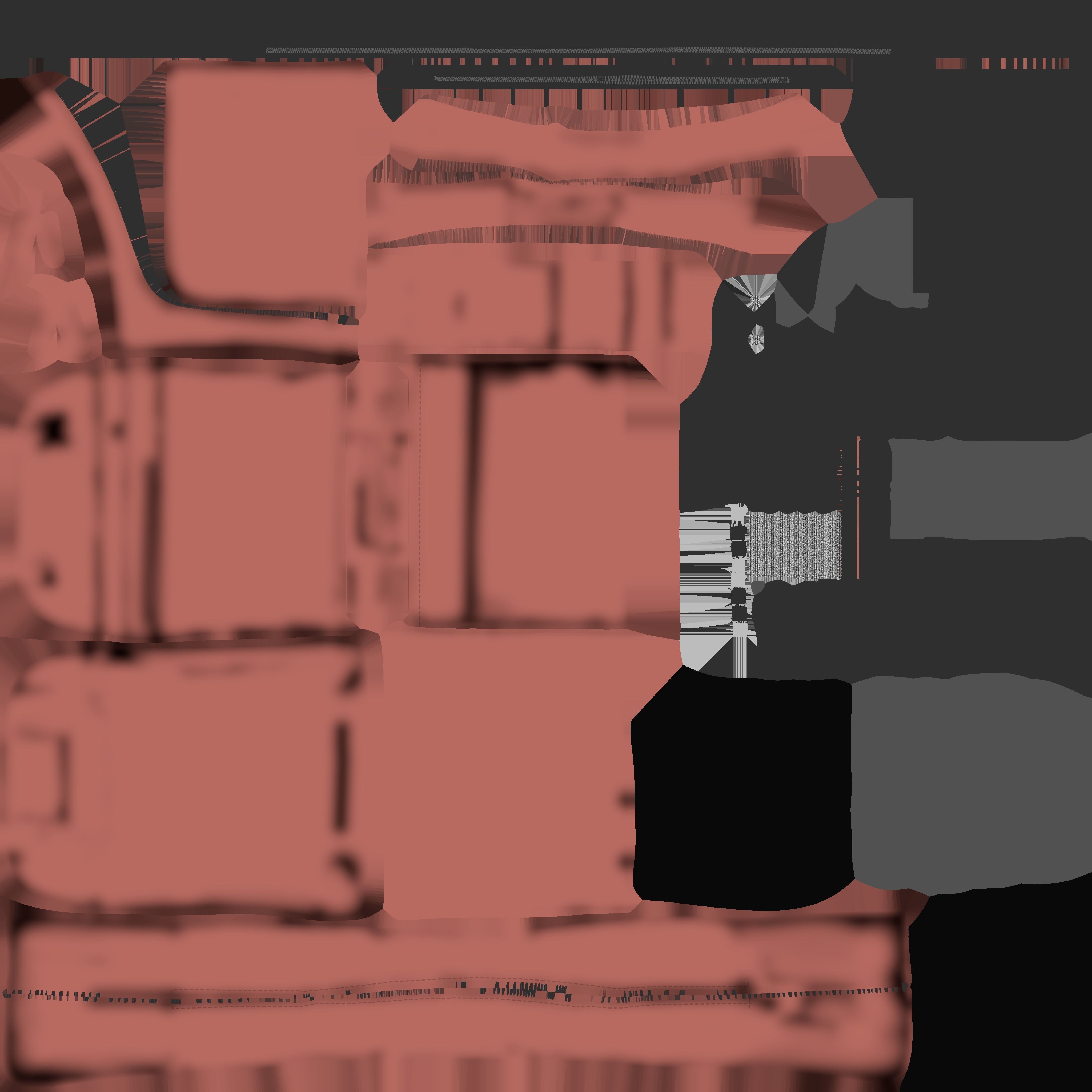 Fashionable Travel Bag Low-poly 3D model_25