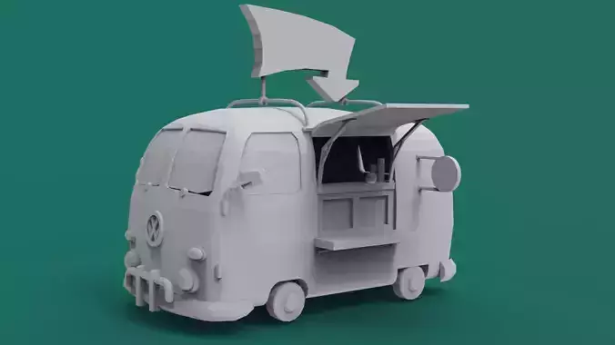 FOOD TRUCK READY TO PRINT