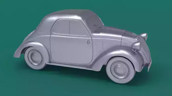 FIAT 500 READY TO PRINT