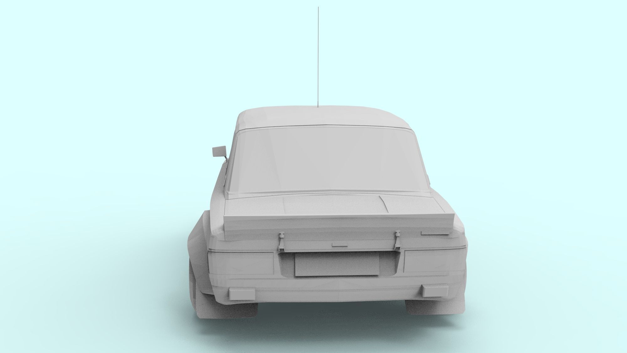FIAT FOR 3D PRINT 3D model_11