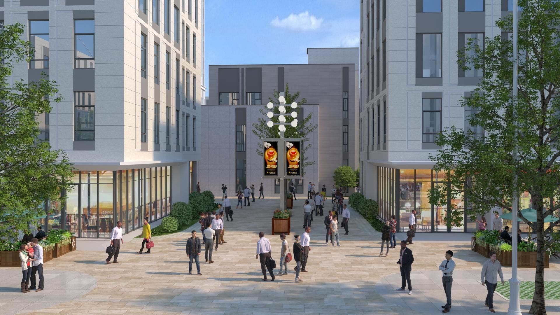 Architectural animation shots 3D model_3