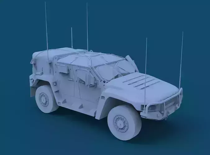 HAWKEI PROTECTED VEHICLE READY TO PRINT