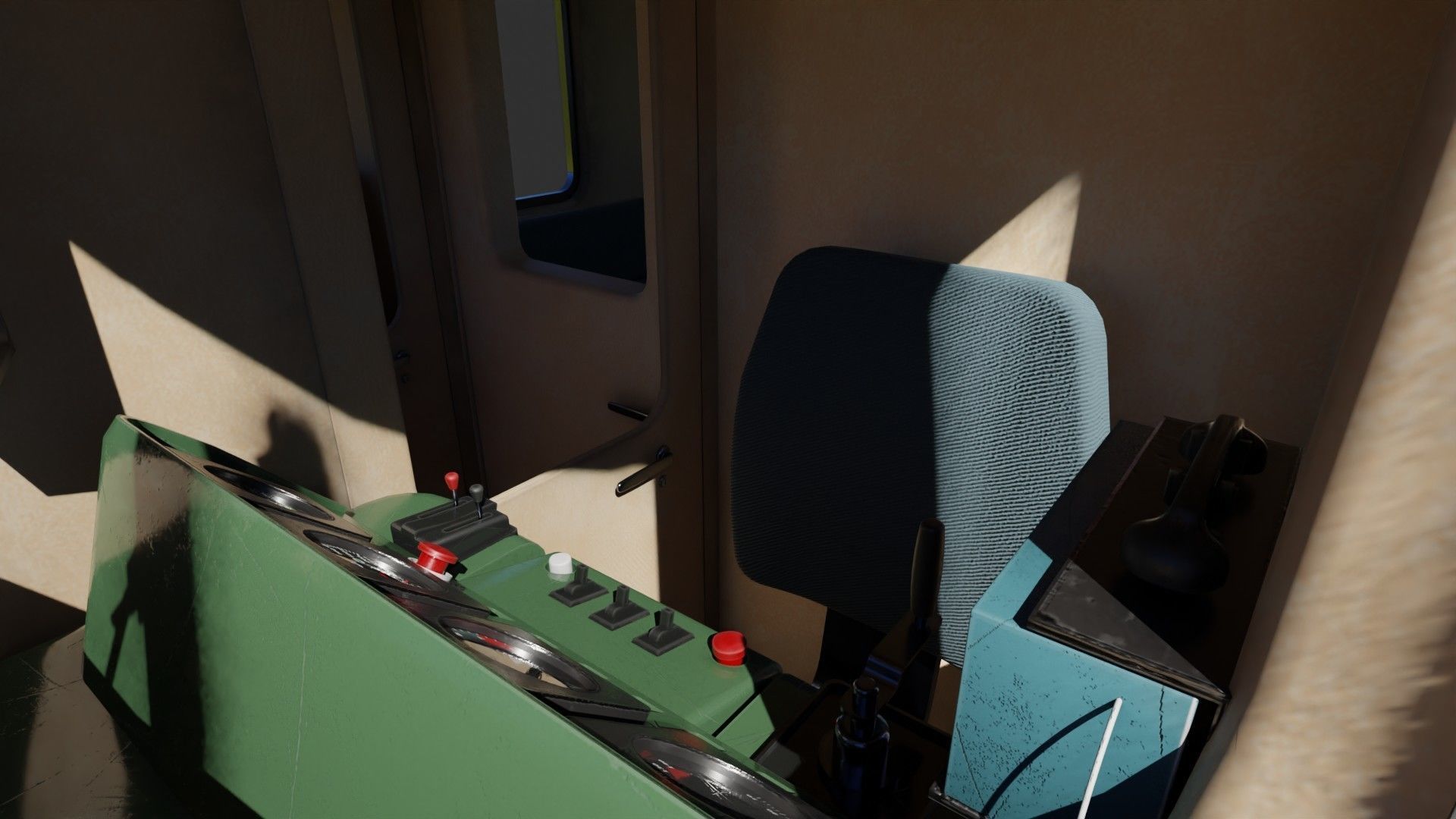 Japan Train Meitetsu 6000 Low-poly 3D model_21