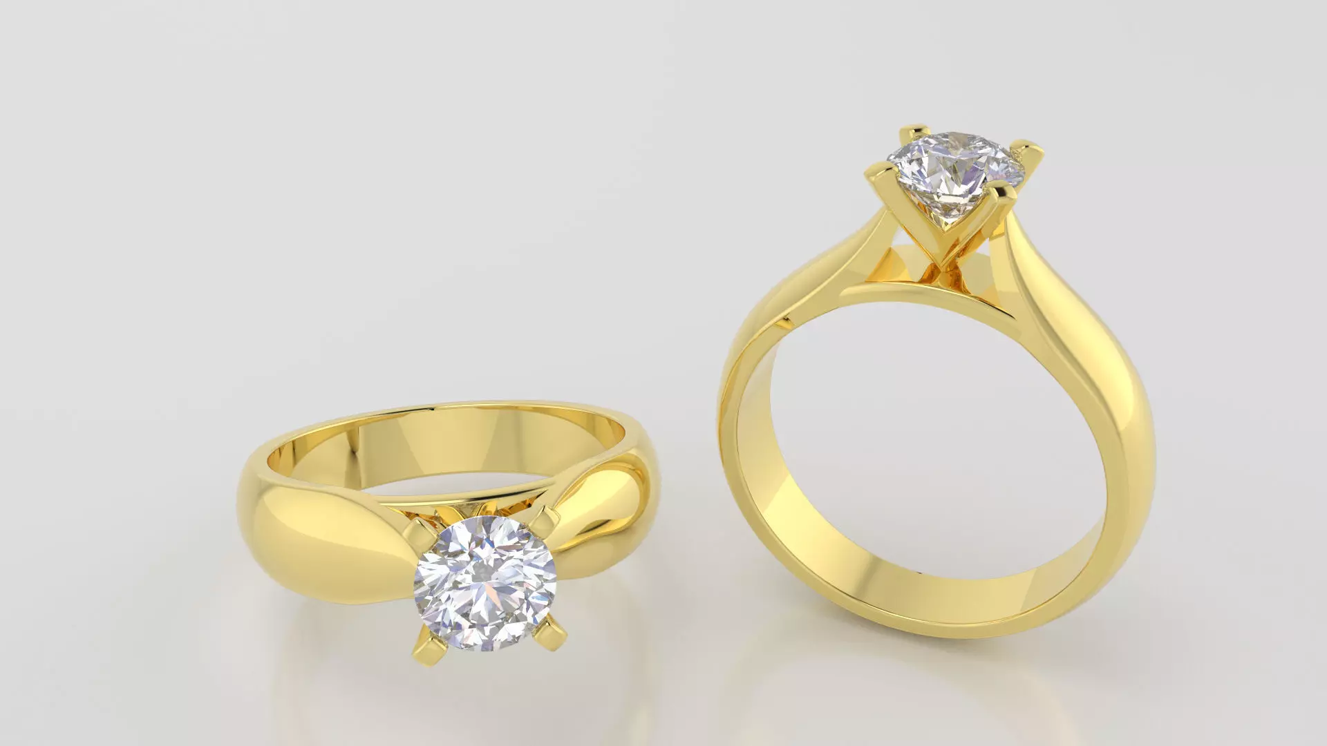 Round 0-75-CT Quarter Round Profile Shank Width 4mm 3D print model_0