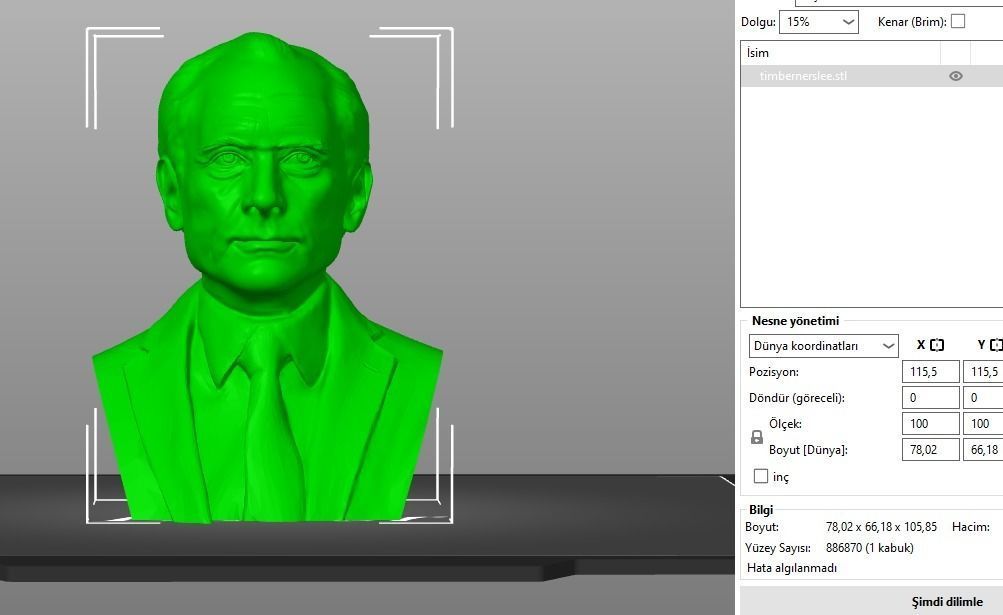 Tim Berners Lee 3D print model_2