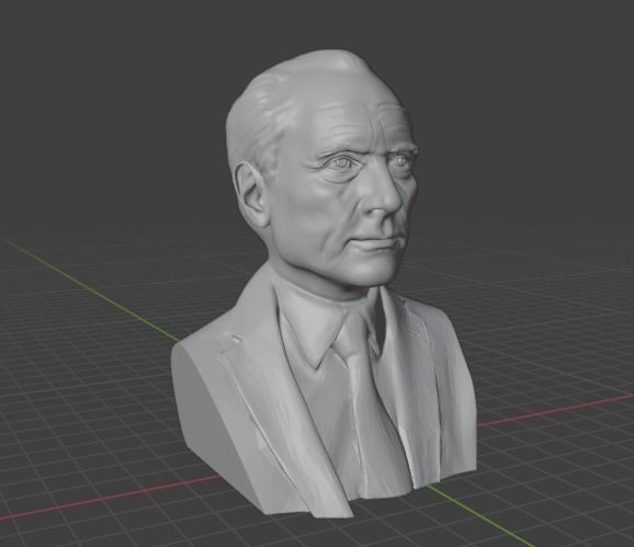 Tim Berners Lee 3D print model_9