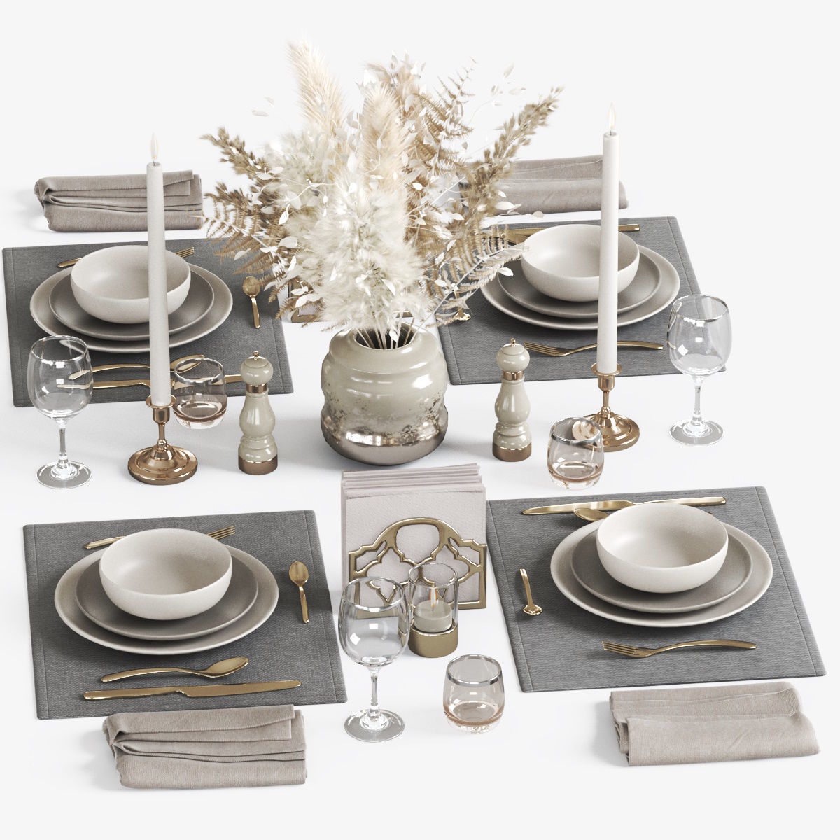 Serving 2 3D model_7