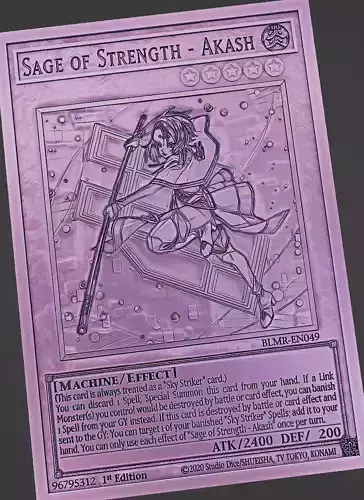 SAGE OF STRENGTH - AKASH - YUGIOH