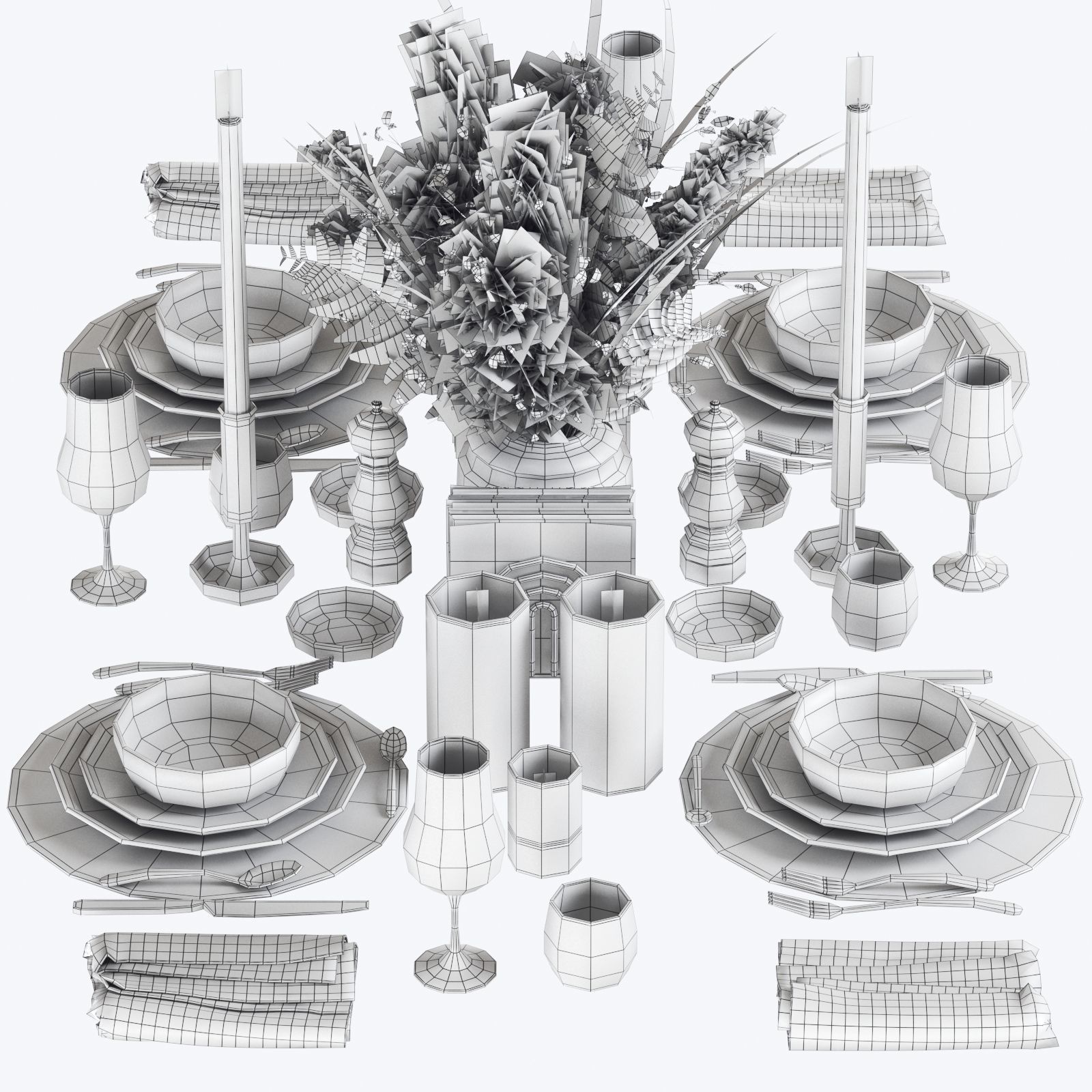 Serving 3 3D model_1