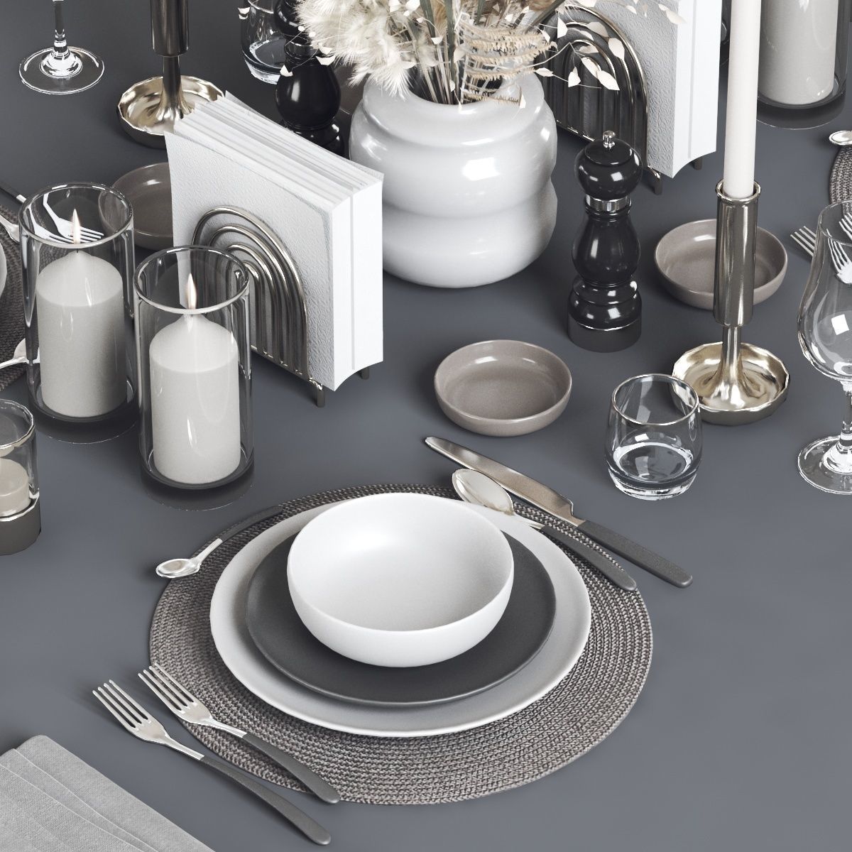 Serving 3 3D model_4