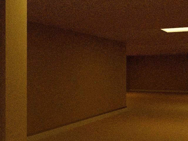 Escape to the Backrooms Low-poly 3D model_5