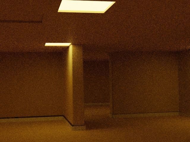 Escape to the Backrooms Low-poly 3D model_7