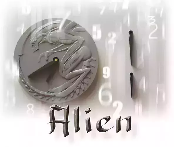 Alien clock