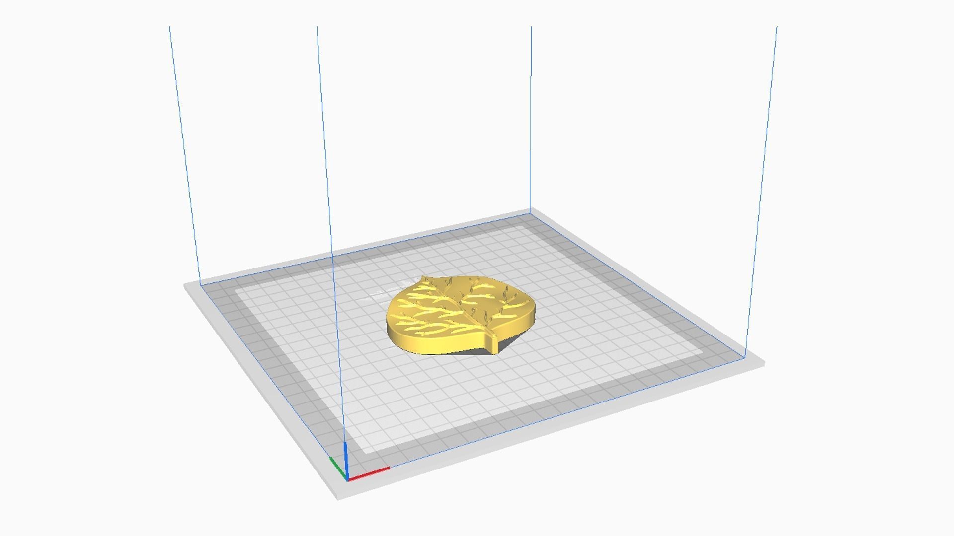 Quaking Aspen Leaf - Molding Artificial EVA Craft 3D print model_8