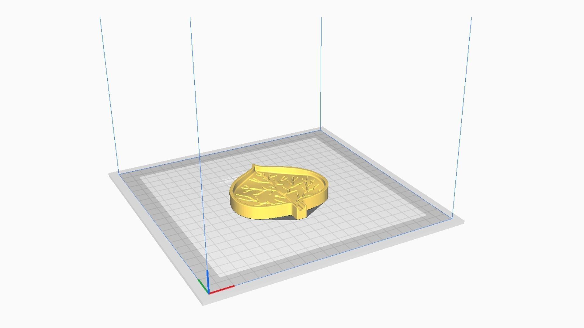 Quaking Aspen Leaf - Molding Artificial EVA Craft 3D print model_9